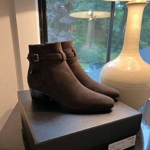 Saint Laurent Jodhpur Blake 40 Ankle Boots. NEVER WORN